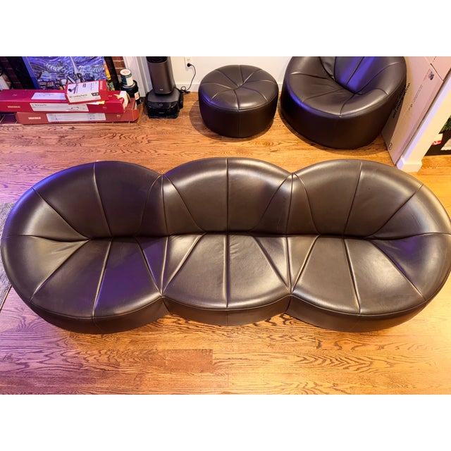 Textile Ligne Roset Pumpkin Sofa, Armchair and Ottoman Set For Sale - Image 7 of 18