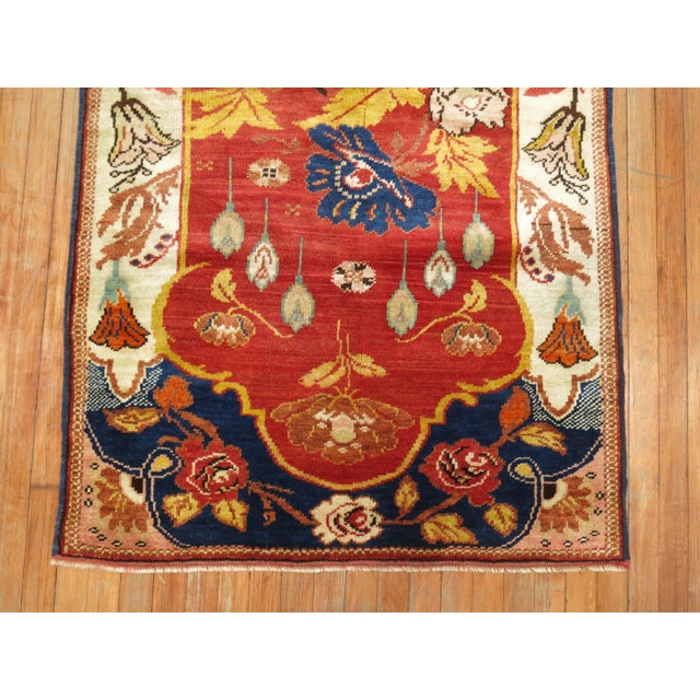 American Antique Turkish Rug - 3'5" x 5'5" For Sale - Image 3 of 4