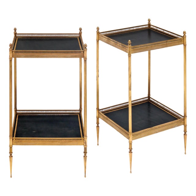1940s Art Deco Period “Maison Bagues" Side Tables For Sale