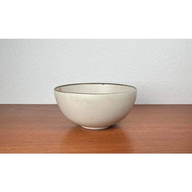 Mid-Century Modern Danish Studio Pottery Bowl by Aksel Larsen for Axella, 1960s For Sale - Image 5 of 18