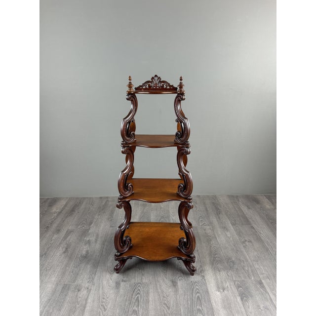 Carved Oak Shelf, 19th Century For Sale - Image 10 of 10