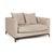 Andersen Lovechair in Beige Fabric from Minotti For Sale - Image 11 of 11