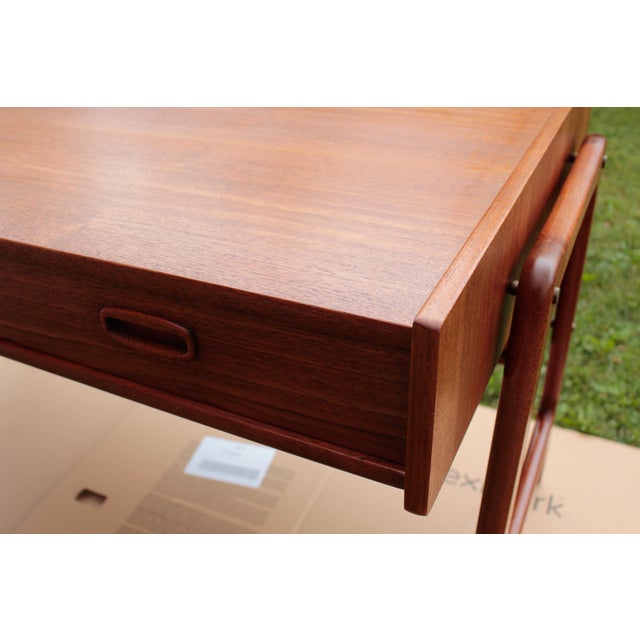 Teak Desk by Arne Wahl Iversen for O.M.F., 1960s For Sale - Image 16 of 18