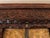 Late 20th Century Late 20th Century East Asian Wood Door Coffee Table With Brass-Copper Inlay & Wood Base For Sale - Image 5 of 8