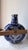 Blue Classic Blue and White Porcelain Round Vase Intricate Hand-Painted For Sale - Image 8 of 11