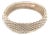 1990s Tiffany & Co Somerset Bangle M 7.5" Sterling Silver For Sale