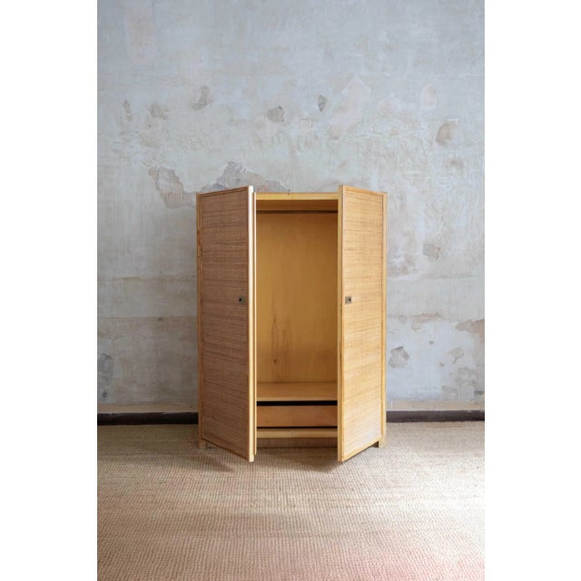 Bamboo Cabinets by Vivai Del Sud, 1970s, Set of 2 For Sale - Image 4 of 10