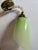 Glass 1950s Italian Murano Reticello Green Glass Wall Sconce by Barovier & Toso For Sale - Image 7 of 10