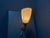 Italian Glass & Brass Wall Sconces in the style of Stilnovo, 1960s, Set of 2 For Sale - Image 4 of 12