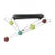 Mid-Century French Metal Wall Coat Rack by Mathieu Matégot, 1950s For Sale