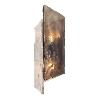 Large Murano Glass Sconce Wall Light attributed to Kalmar, Austria, 1970s For Sale