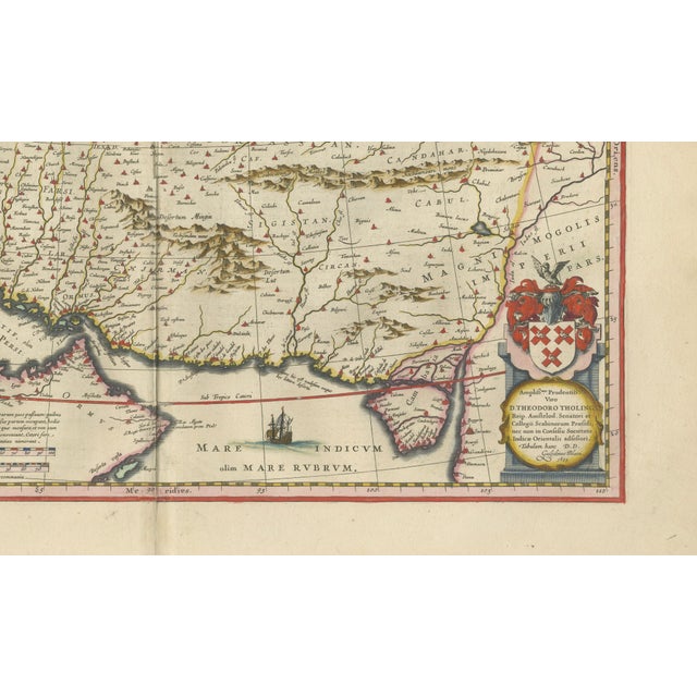 Blaeu Map of Middle Eastern, 1642 For Sale - Image 5 of 11