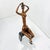 1990s "Mantissa Sitting" Bronze Sculpture by Lorand Fekete For Sale - Image 5 of 12