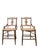 Brown Antique French Provincial Oak Dining Armchairs With Cane Seats - Set of 5 For Sale - Image 8 of 11