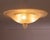 Large Ceiling Light with Clear Murano Glass with Grit, Italy, 1990s For Sale - Image 4 of 11