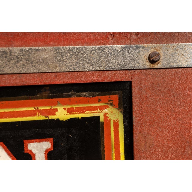 Vintage Clarion Radio Neon Counter Display Sign For Sale - Image 10 of 10