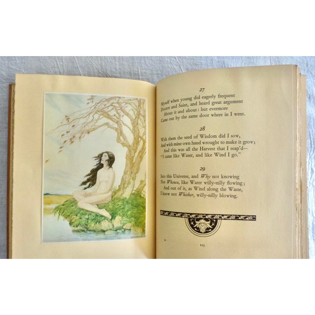 Paper 1930s, Willy Pogany Illustrations, the Rubaiyat of Omar Khayyam For Sale - Image 7 of 8