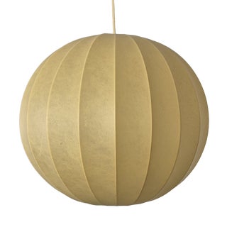Vintage Cocoon Pendant Lamp, Italy, 1960s For Sale