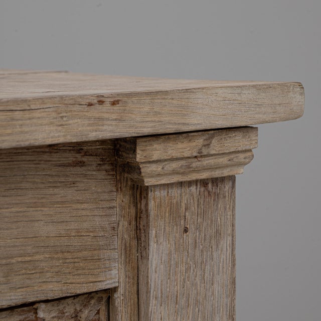 1900s French Oak Display Cabinet For Sale - Image 10 of 18