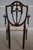 Kindel Furniture Set of 8 Kindel Mahogany Shield Back Dining Chairs For Sale - Image 4 of 18