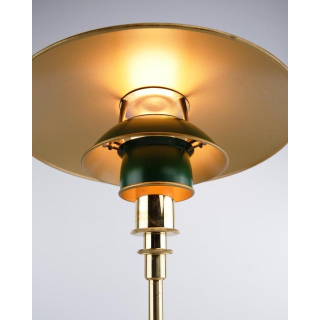 Ph 3/2 table lamp designed by poul henningsen and released as an anniversary edition in 1996 by louis poulsen. The lamp is...