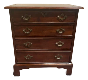 Theodore Alexander Mahogany Four-Drawer Chest