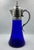 Austrian Vintage Cobalt Blue Glass Jug For Sale - Image 11 of 11