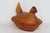 Indiana Glass Amber Hen on Nest Covered Candy Dish With Beaded Rim 4921b For Sale - Image 11 of 15