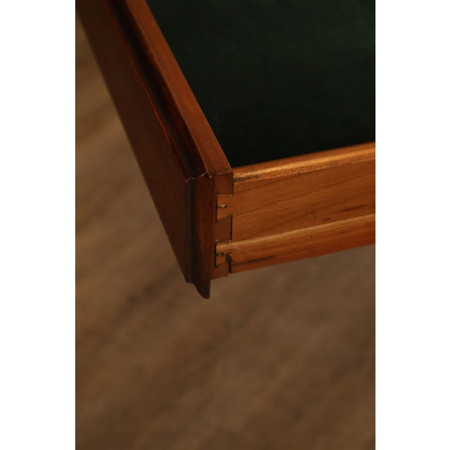 Ethan Allen Queen Anne Style Expandable Cherry Dining Table For Sale - Image 13 of 18