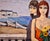 1960s Charles Levier "Three Parisian Women by the Beach"1960s Oil Painting For Sale - Image 5 of 14