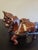 Late 19th Century Antique Cast Iron Horse Drawn Carriage Cart Early 1900s For Sale - Image 5 of 16