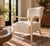 Animal Skin Pair of Bernhardt Interiors Elka Ivory Hair-on-Hide Accent Chairs For Sale - Image 7 of 10