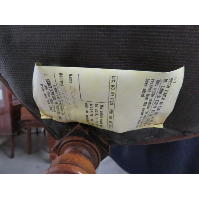 Yellow Pair of French Regency Style Fauteuils Armchairs For Sale - Image 8 of 9