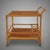 Mid-Century Modern Vintage Bar Cart in Bamboo and Rattan, 1960s For Sale - Image 3 of 10