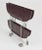 Mid-Century Modern Mid-Century Modern Cartel Folding Serving Cart For Sale - Image 3 of 11
