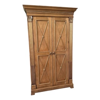 Ej Victor Traditional Media & Storage Armoire For Sale