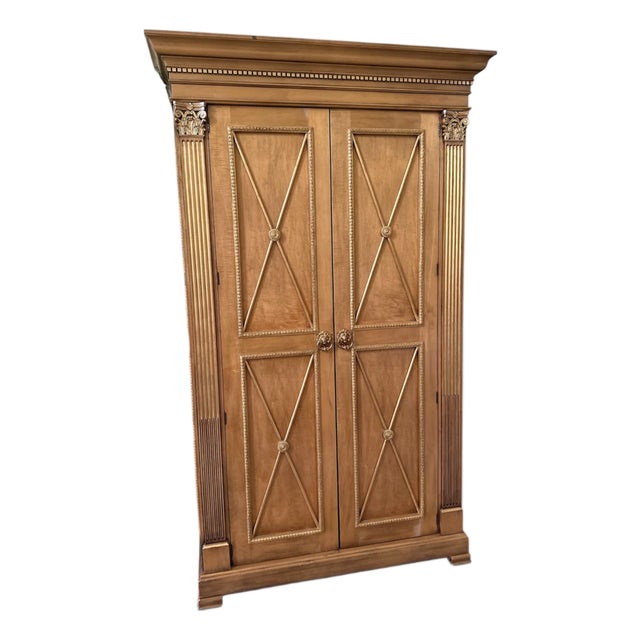 Ej Victor Traditional Media & Storage Armoire For Sale