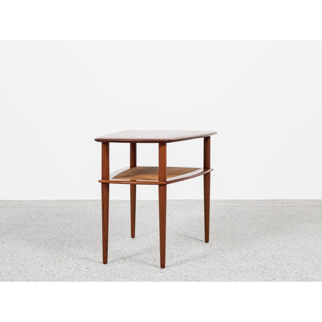 Mid-Century Modern Mid-Century Danish Side Table in Teak attributed to Peter Hvidt & Orla Mølgaard-Nielsen for France & Daverkosen, 1960s For Sale - Image 3 of 10