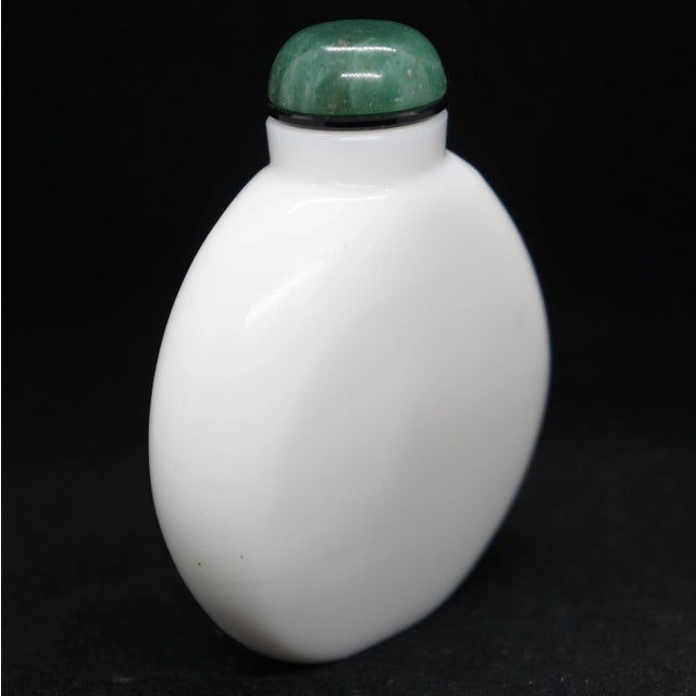 1920s Milk Glass Snuff Bottle For Sale - Image 13 of 13