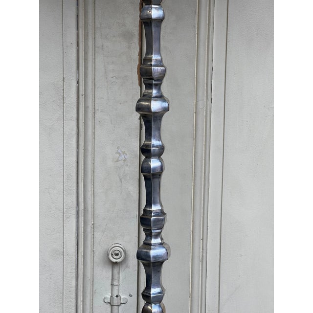 French 1940s Floor Lamp in Original Finish For Sale - Image 10 of 13