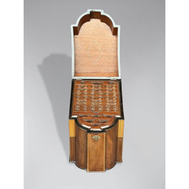 Late 18th Century 18th Century George Iii Period Mahogany Knife Box, 1790 For Sale - Image 5 of 8