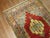 Contemporary Zabihi Collection Red Antique Turkish Oushak Scatter Rug For Sale - Image 3 of 6