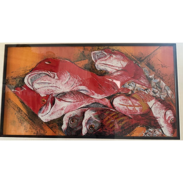 1970s The Red Fish of Tokyo For Sale - Image 4 of 11