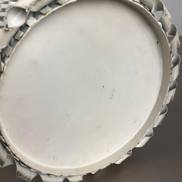 Mid-Century Modern French Metal Umbrella Stand by Mathieu Matégot, 1960s For Sale - Image 18 of 18