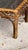 Brown Rattan Cane Bamboo Coffee Table 1960s Tortoise Style For Sale - Image 8 of 16