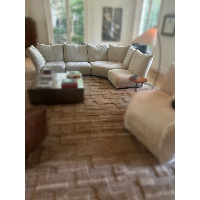 Contemporary Edra “Standard” Six-Piece Modular Sectional Sofa by Francesco Binfaré For Sale - Image 3 of 6