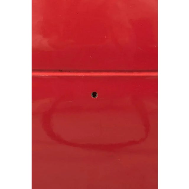 Plastic Red Pastil Lounge Chair by Eero Aarnio For Sale - Image 7 of 9