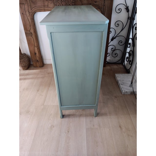 Green Parisian Green Buffet, 1940s For Sale - Image 8 of 18