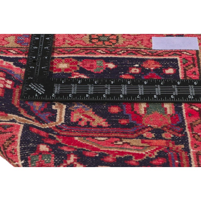 Mid 20th Century Vintage Persian Malayer Rug, 08'08 X 11'07 For Sale In Dallas - Image 6 of 10