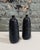 Japanese Craftsman Bronze Vases Black Volcanic Patinated Enamel, Japan 1930 For Sale - Image 4 of 11